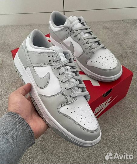 Кроссовки Nike Air Jordan 1 low grey