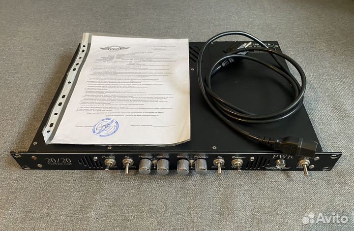 Усилитель мощности R&R PWR-220 (2x20 Watts)