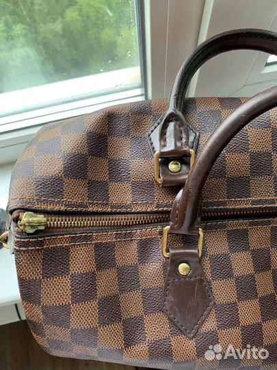 Сумка Louis Vuitton speedy 35 ebene