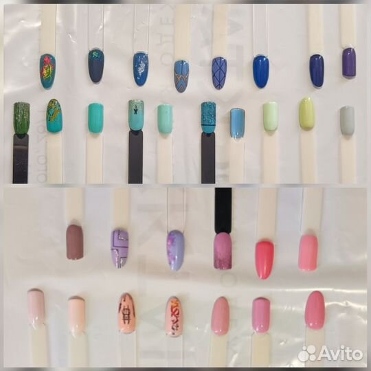 Гель лаки и гель краски для ногтей
