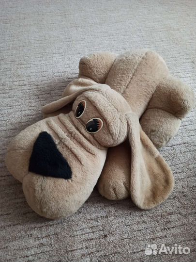 Большие мягкие игрушки,собака,медведь,лев,тигр