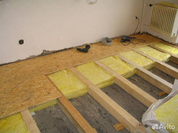 Ремонт и настил пола