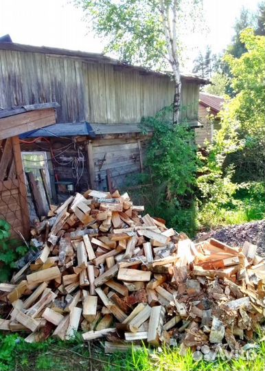 Дрова в укладку