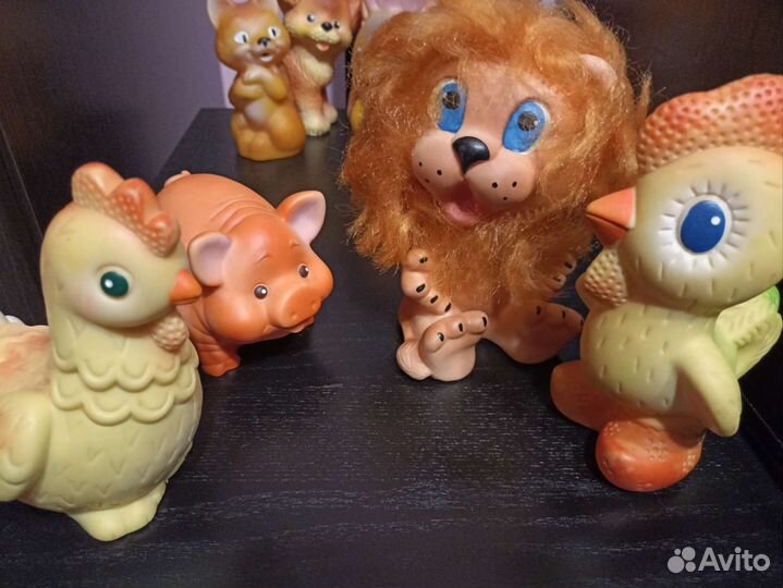 Резиновые игрушки СССР
