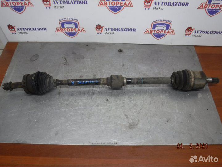 Привод передний правый Kia Sportage 2 G4GC 2009