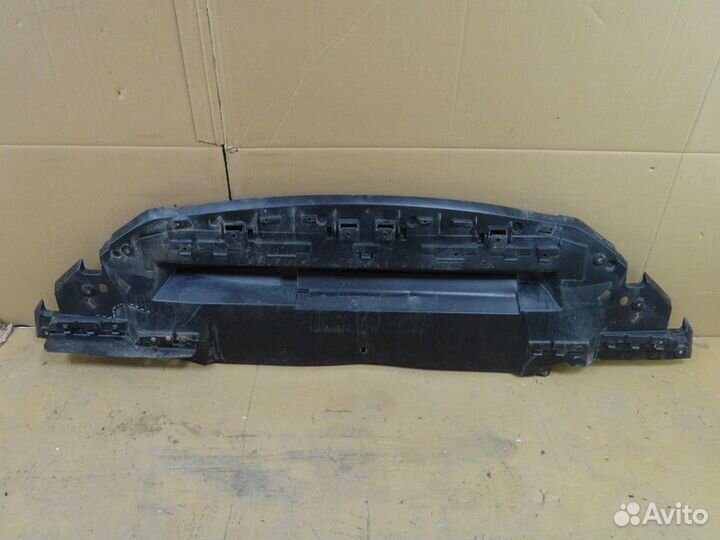 Рено Каптюр защита бампера переднего нижняя б/у