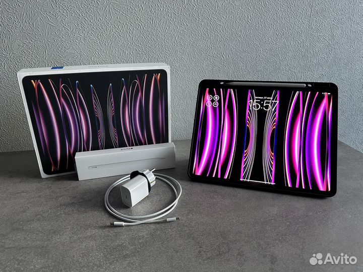 iPad pro 12.9 m2 2022 256gb + apple pencil