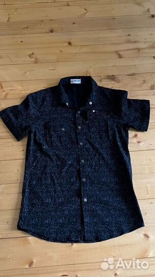 Рубашка мужская черная