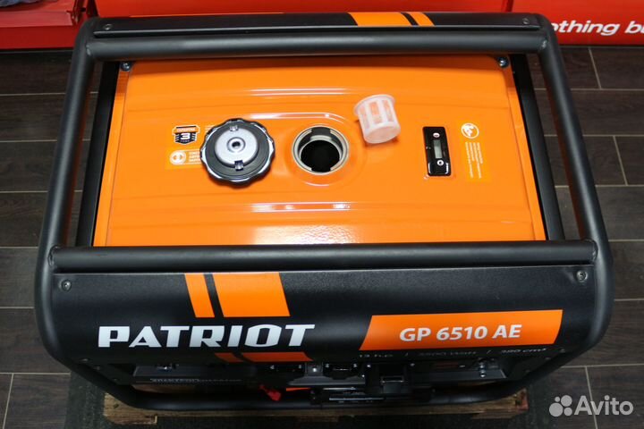 Бeнзиновый гeнeратор patriot GP6510AE 5,5 кBт