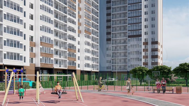 3-к. квартира, 87,9 м², 11/17 эт.