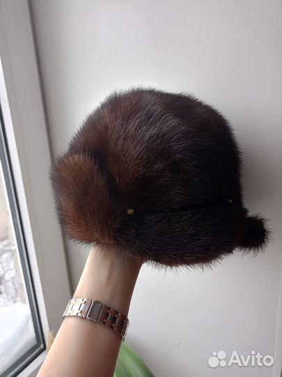 Шапка зимняя меховая женская