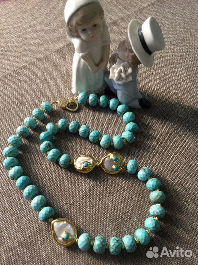 Ожерелье бирюза