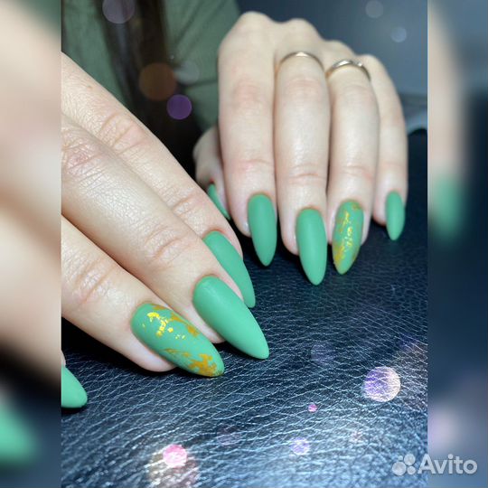 Маникюр (все включено с гелевым укреплением )