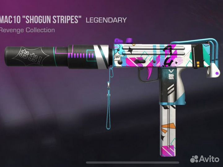 Mac 10 Shogun stripes standoff2