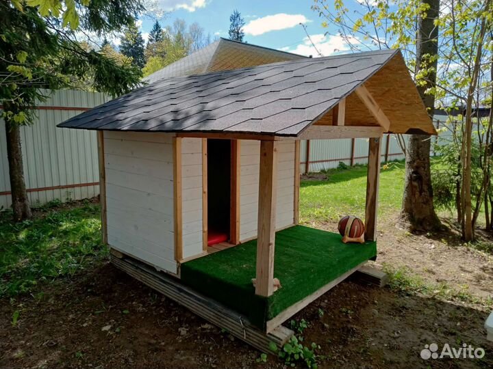 Будка для собаки утепленная