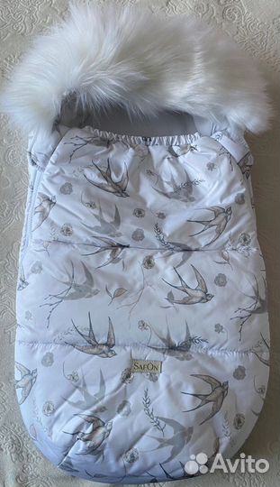 Конверт кокон на выписку и в коляску