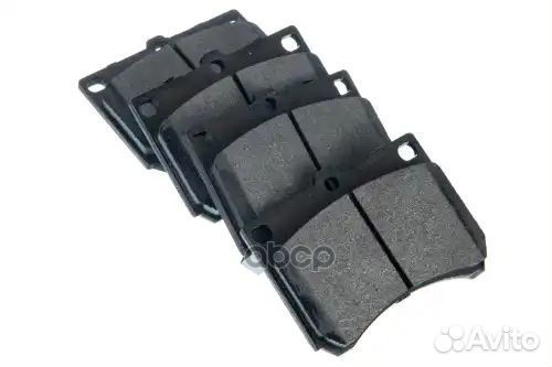 Колодки дисковые пер. с антискр.пласт. mazda 323