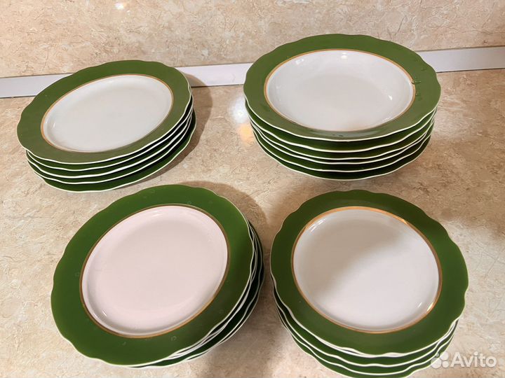 Столовый сервиз дулево СССР винтаж
