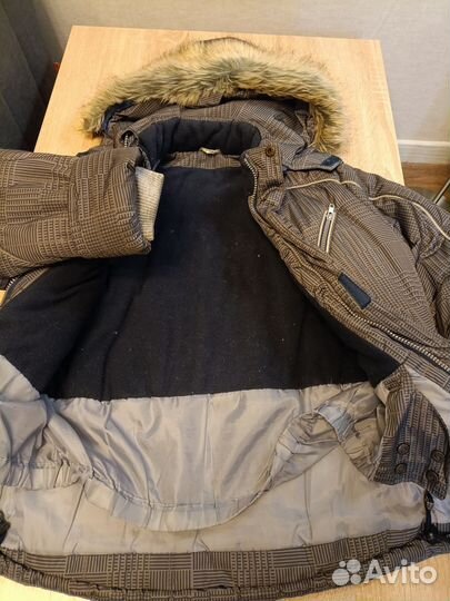 Куртка зимняя для мальчика бу 146