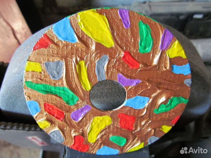 Картина Диск золото