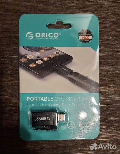 Переходник OTG Orico USB 3.0 - USB C