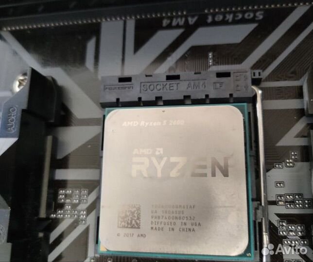 Комплект b450m+ryzen 5 2600