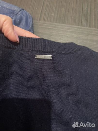 Рубашка gulliver с трикотажной жилеткой Gulliver