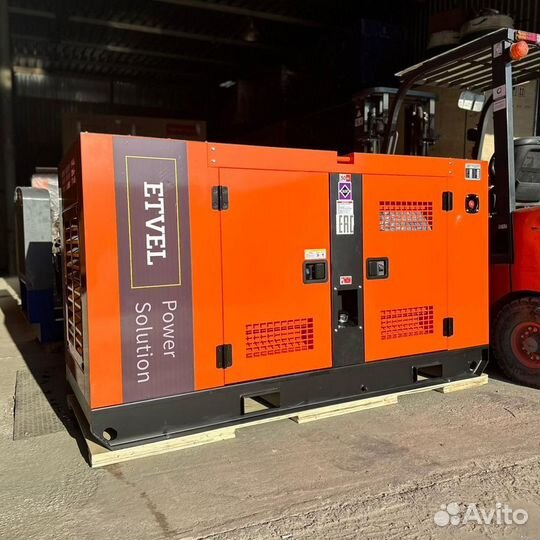 Дизельный генератор etvel 50кВт на резерв