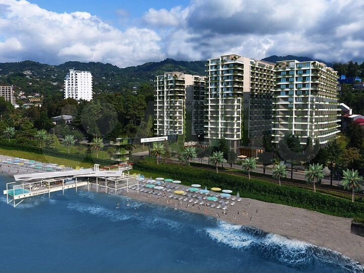 Квартира-студия, 35 м² (Грузия)