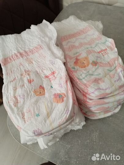 Подгузники трусики huggies 6