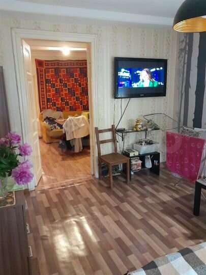 3-к. квартира, 56 м², 1/2 эт.