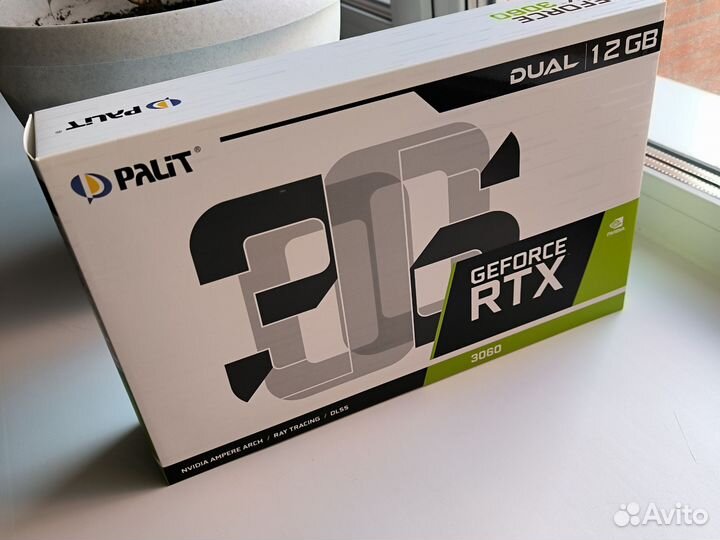 Видеокарта Palit GeForce RTX 3060 Dual 12Gb