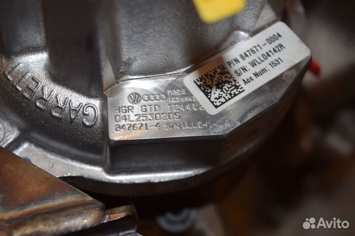 Новая турбина Tiguan 2 Тигуан