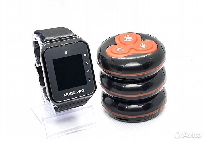 Беспроводная система вызова: кнопка и пейджер