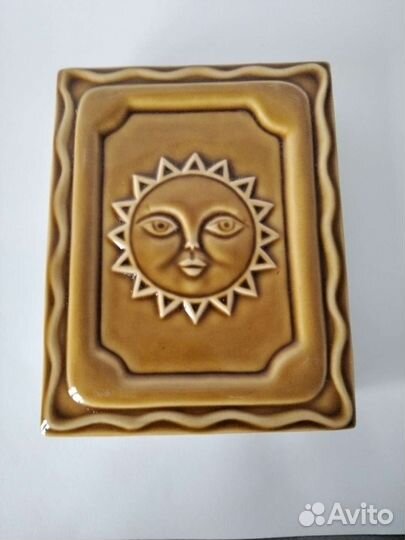 Изразцы для камина плитка керамика солнышко СССР