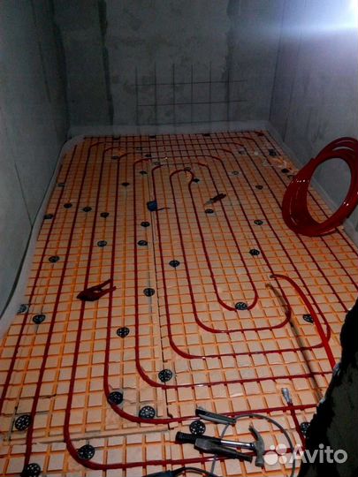 Маты для теплого пола с бобышками