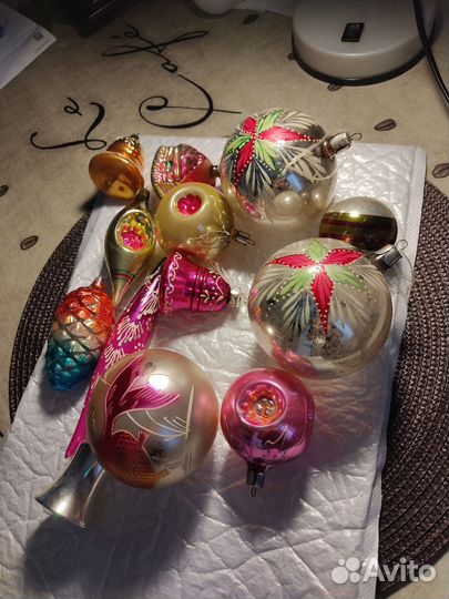 Елочные игрушки СССР