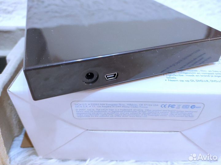 Портативный dvd+rw привод