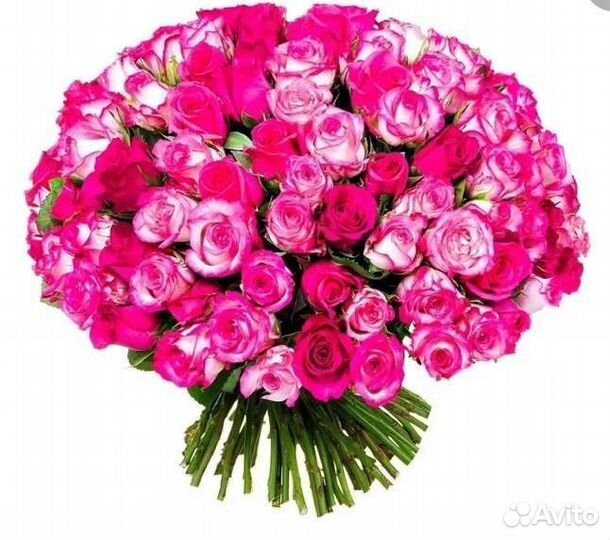 Цветы розы букет