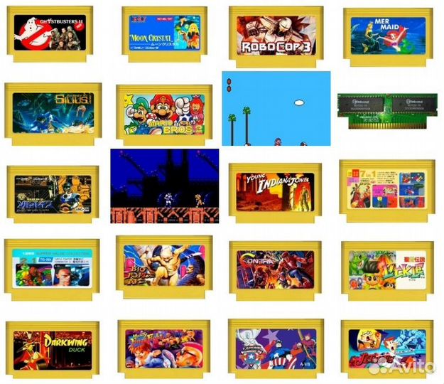 Картридж Денди качественный новодел на чипах