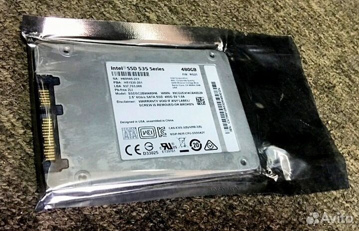 SSD intel 2.5