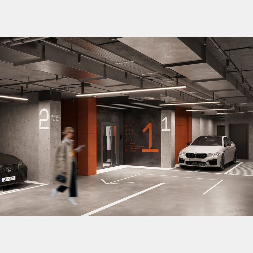 2-к. квартира, 68,6 м², 2/9 эт.