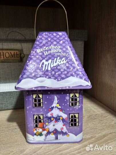 Новогодний фонарик (подсвечник) от набора 