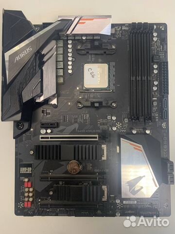 Материнская плата Gigabyte b450 aorus pro купить в Санкт-Петербурге ...