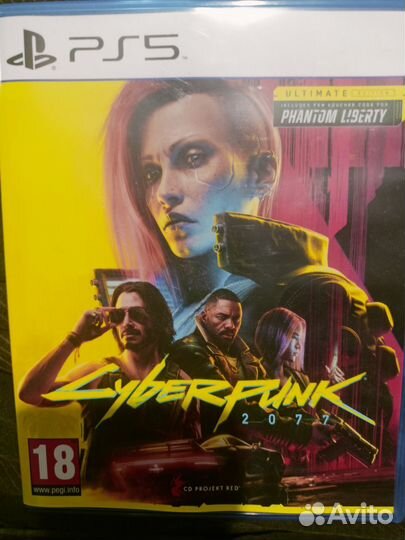 Cyberpunk 2077 ps5 диск