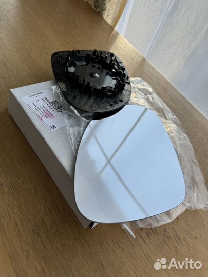 Стекло зеркала левого 5N0857521B VAG