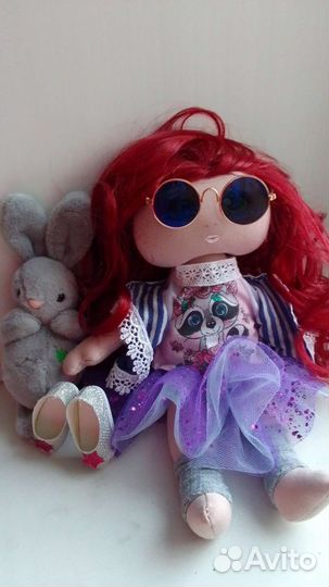 Текстильная, интерьерная кукла