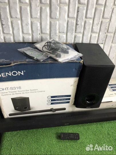 Саундбар Denon DHT-S316 Black