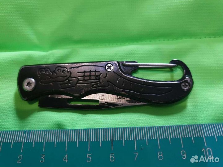 Нож брелок с карабином для ключей