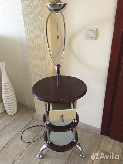 Интерьерный торшер-тумба(2в1) Sneha